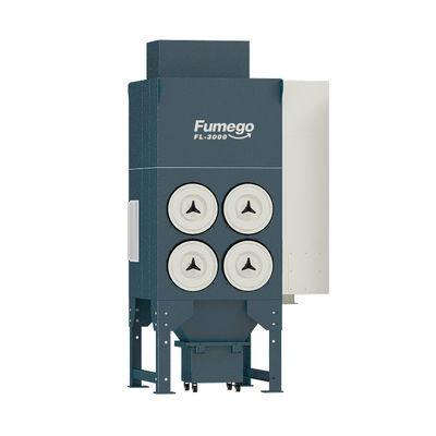 Yüksek Negatif Basınç 380V 5500W Lazer Çeker Extractor