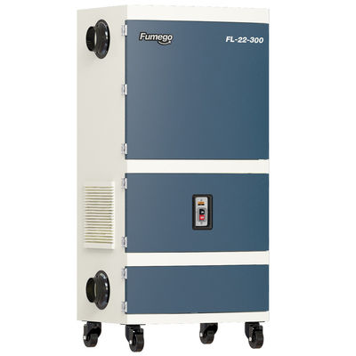 Lazer Gravür için 4 Katman Filtreler 1.5kw Taşınabilir Duman Toplayıcıları