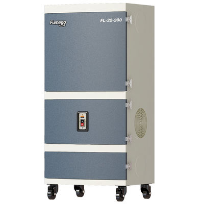 Lazer Gravür için 4 Katman Filtreler 1.5kw Taşınabilir Duman Toplayıcıları