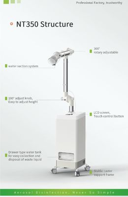 220V 55dB Dental Aerosol Emme Ünitesi Bağımsız Su Emme