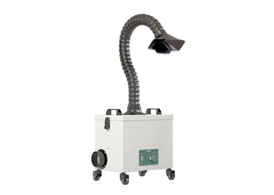 Taşınabilir 330W Laboratuvar Çeker Emici Tek Emme Kolu