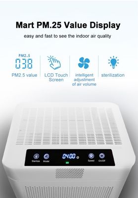 130W Tıbbi HEPA UV Işık Hava Temizleyici Plazma