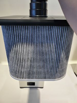 220 M3/H Masa Üstü Lazer İşaretleme Duman Çekici 80W