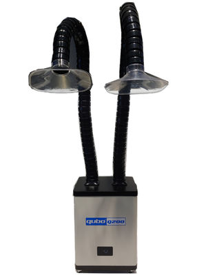 Çift Emiş Kolu 2*143 M3/H Lazer Lehim Dumanı Çekici
