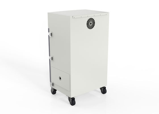 Lazer Kesim Makinesi için 750W Mobil Duman Çekici 1000M3 / H