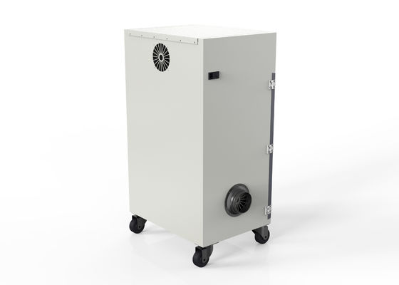 Lazer Kesim Makinesi için 750W Mobil Duman Çekici 1000M3 / H