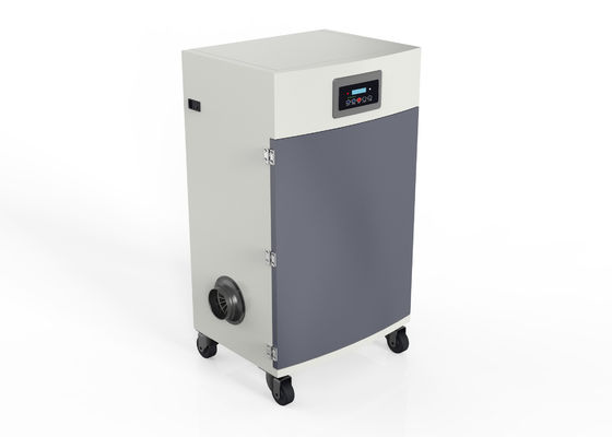 Lazer Kesim Makinesi için 750W Mobil Duman Çekici 1000M3 / H