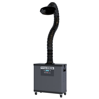 FCC 80W Lazer İşaretleme Duman Çıkarıcı 250 M3/H, 3 Katmanlı Filtreli
