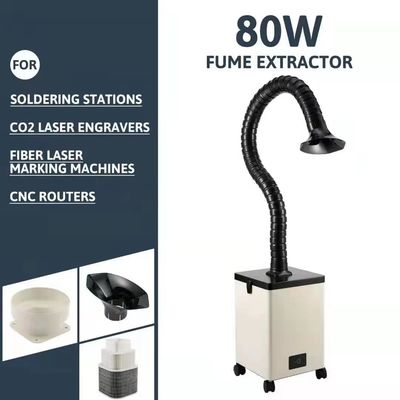 Kuaför için Mikrobilgisayar Kontrol Lehimleme İstasyonu Duman Çıkarıcı 70W
