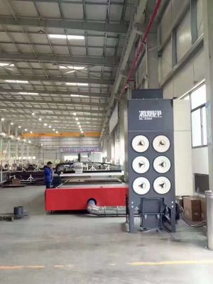 Ağaç İşleme için 7500W Darbe Geri Üfleme Lazer Toz Toplayıcı