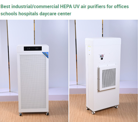 HEPA Filtreli Tıbbi Sınıf UV Hava Temizleyici Taşınabilir 65db